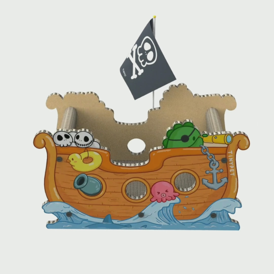 阿丙珍珠号猫抓板