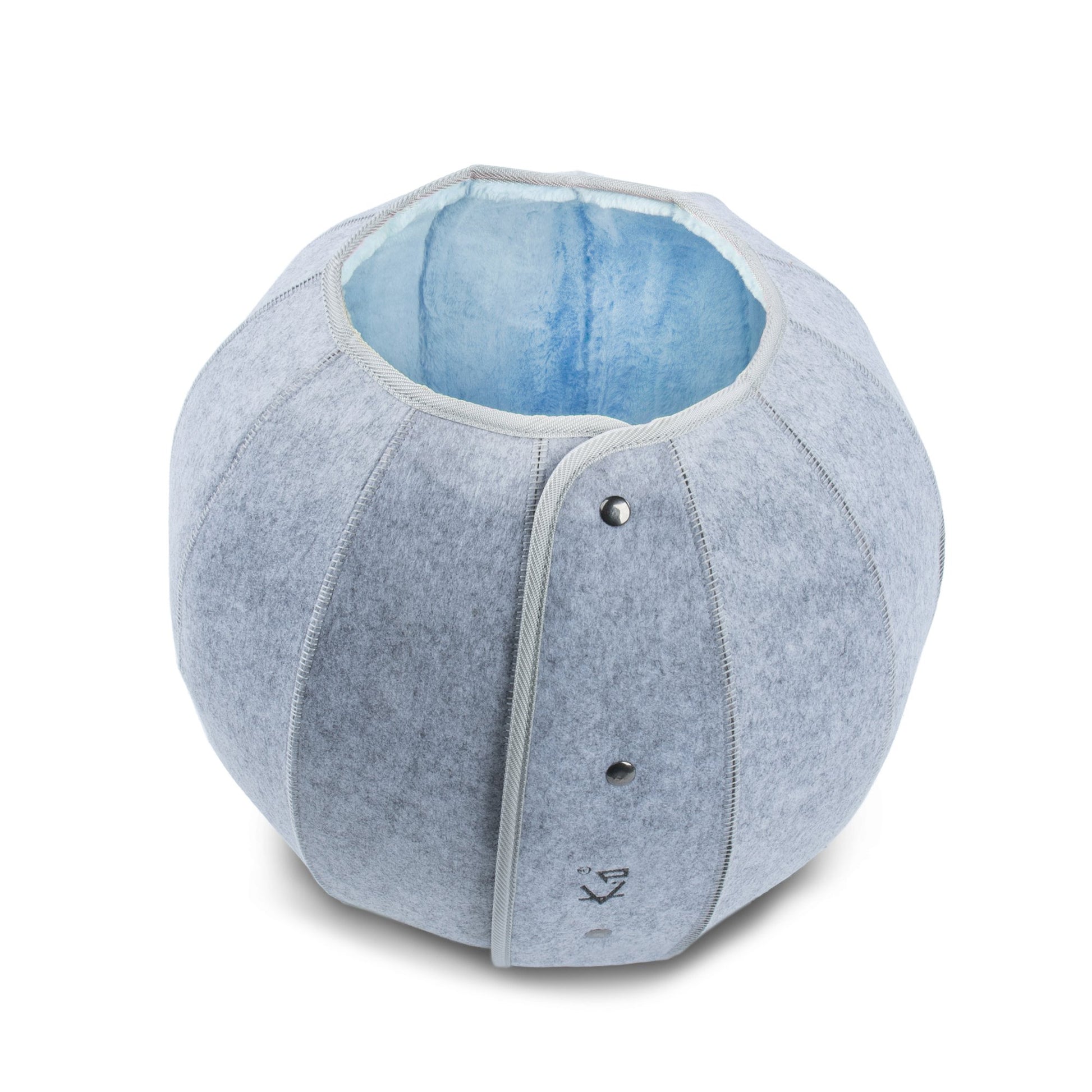 K.1 D.Ball Cat Bed Fun Nest Foldable Transformable Washable Scratch Resistant Cat Cave龙珠