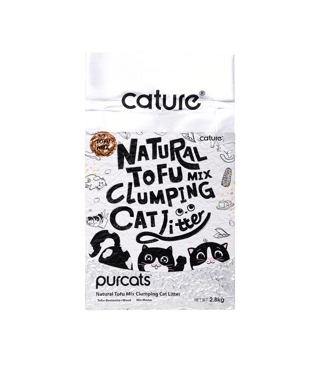 Cature Tofu cat litter 14L - 3 in 1