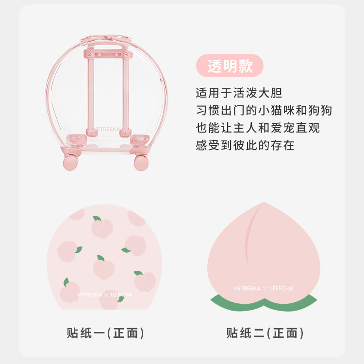 VETRESKA BUBBLE LUGGAGE (PINK) 未卡泡泡箱粉色