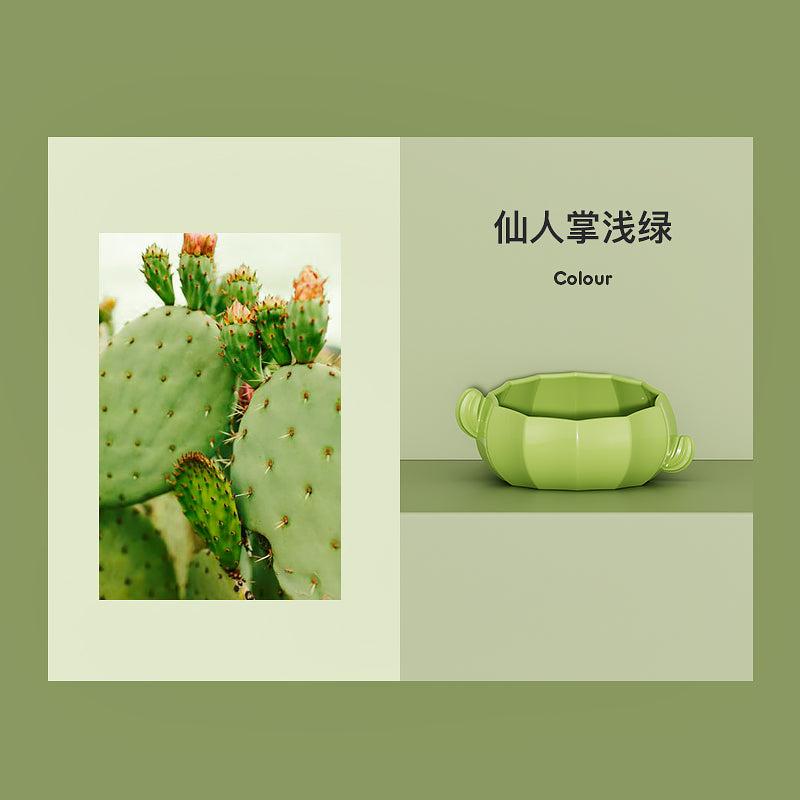 仙人掌陶瓷系列-水樽/躲避窝/食盆
