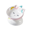 Hocc Unicorn Porcelain Pet Blow 独角兽猫咪宠物陶瓷碗