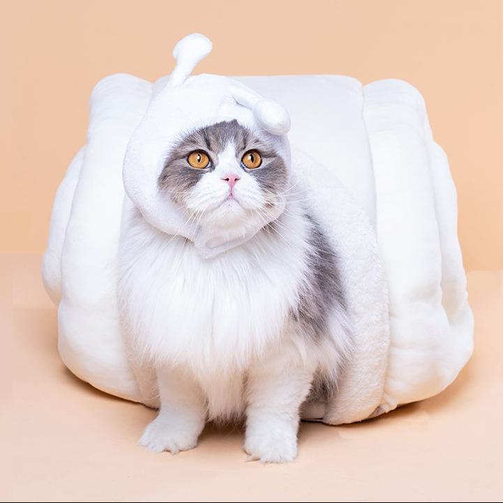 Furrytail Little Snail Cat Bed 尾巴生活蜗牛窝