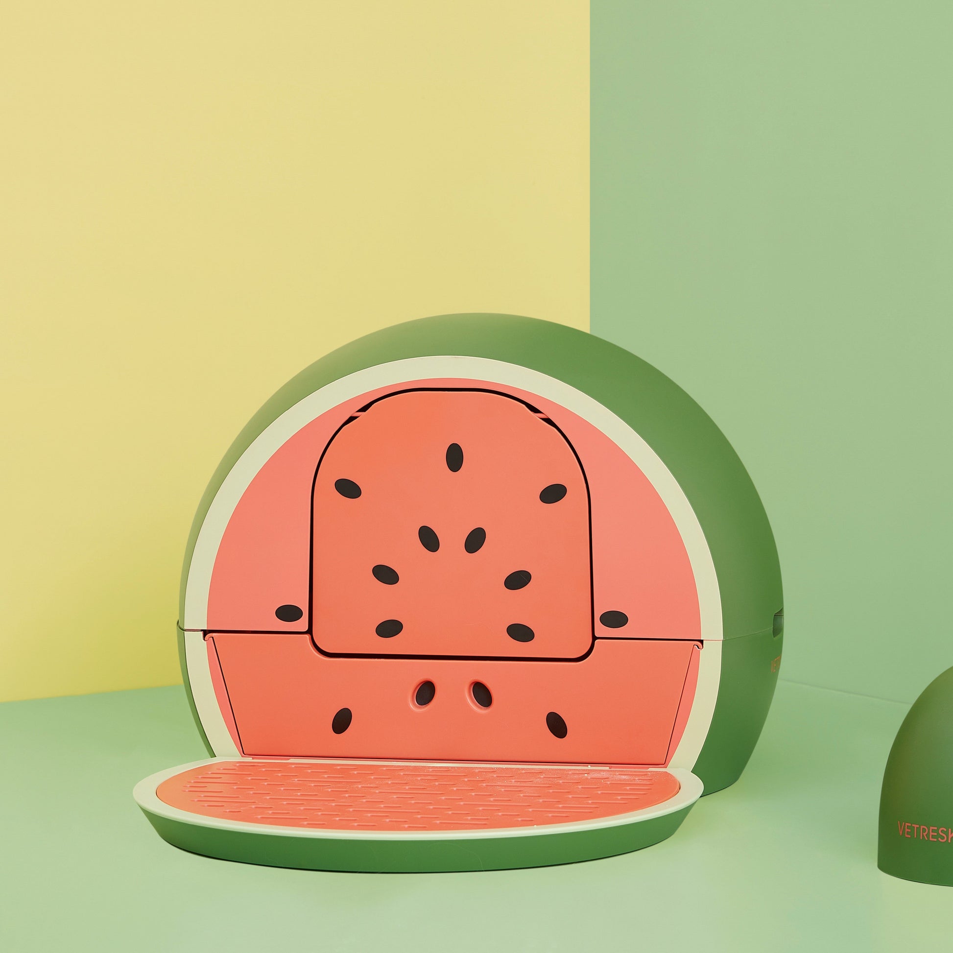 Vetreska Fruity Kitty Kove Litterbox-Watermelon 西瓜猫砂盆