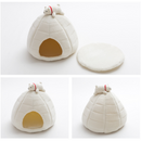 Fukufuku Sasa&Hi Five Igloos Bear Pet Bed 冰山系列熊抱窝-冰屋熊