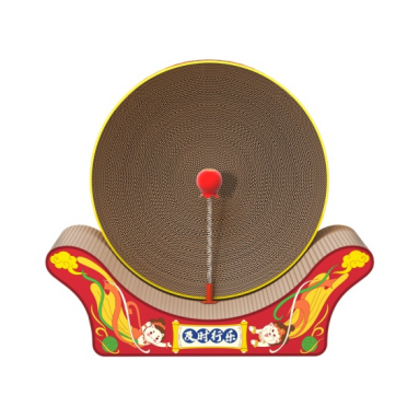 鼓上舞 多功能组合式互动猫玩具抓板