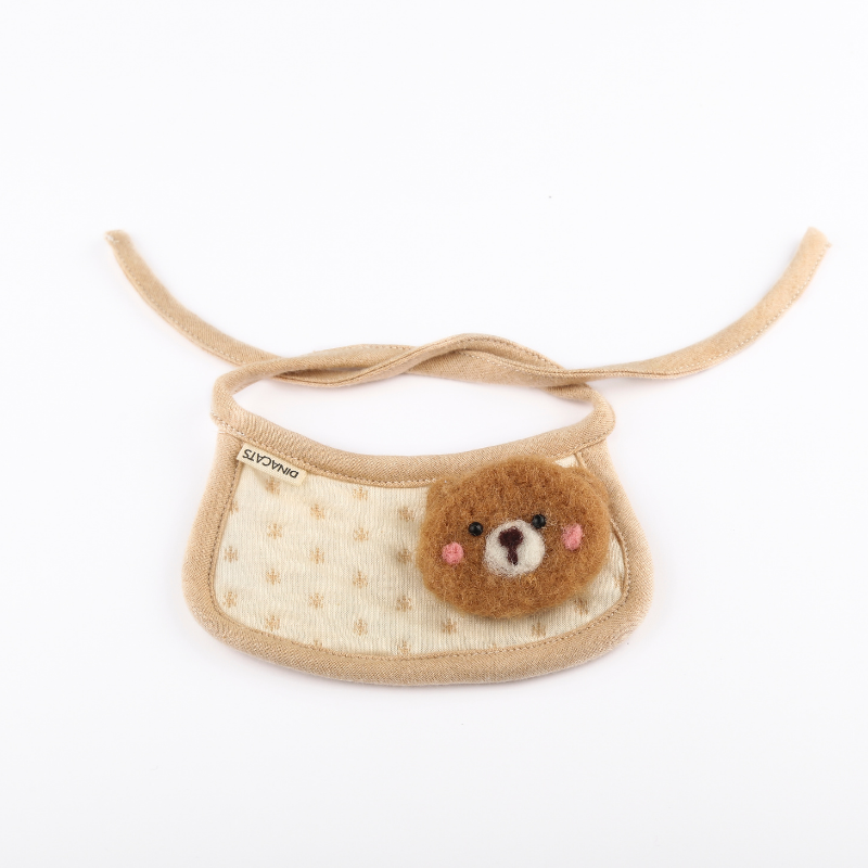 Dina Cats Bib 口水巾小围兜