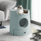 Mayitwill XL Castle 2 in 1 Front-Entry Cat Litter Box 米尾猫城堡猫砂盆套装