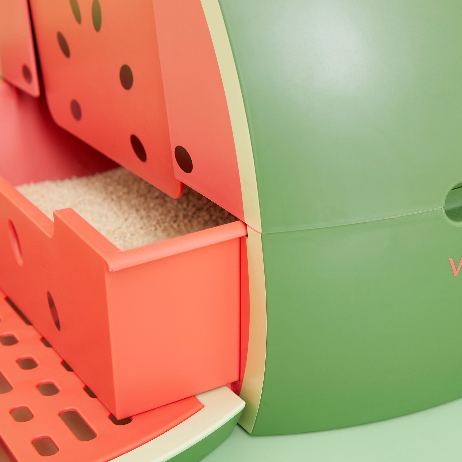 Vetreska Fruity Kitty Kove Litterbox-Watermelon 西瓜猫砂盆