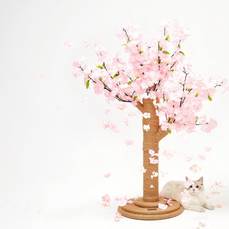 Vetreska Sakura Cat Tree 樱花树猫抓柱爬架