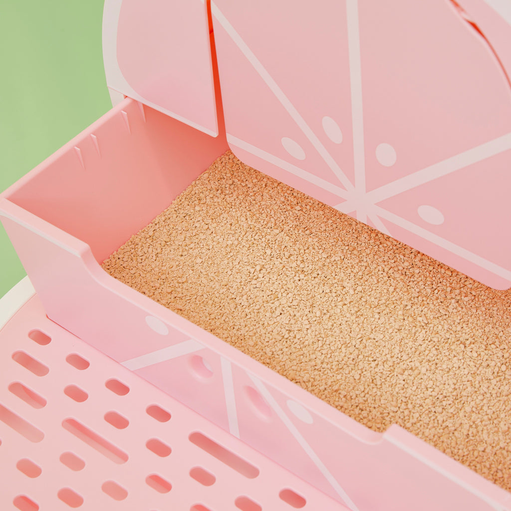 Vetreska Fruity Kitty Kove Litterbox-Grapefruit 西柚猫砂盆