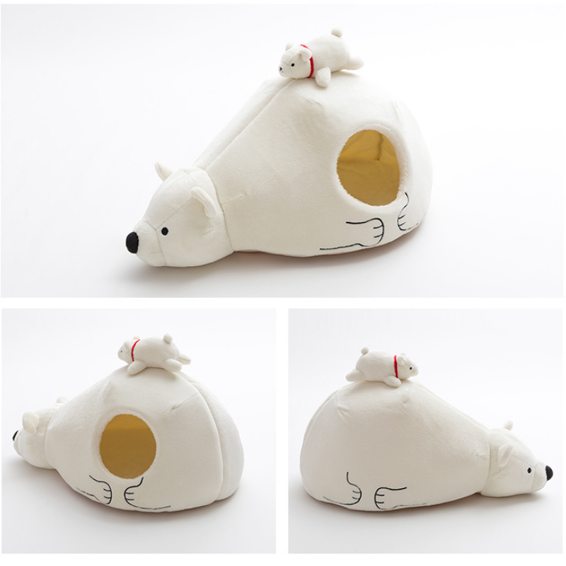 Fukufuku Sasa&Hi Five TareBear Pet Bed 冰山系列熊抱窝 趴熊窝