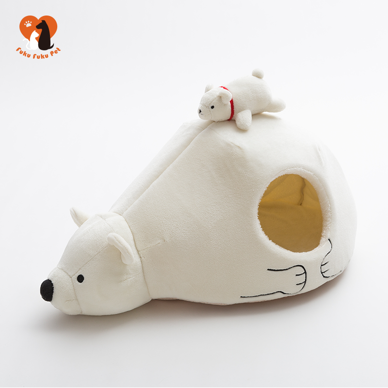 Fukufuku Sasa&Hi Five TareBear Pet Bed 冰山系列熊抱窝 趴熊窝