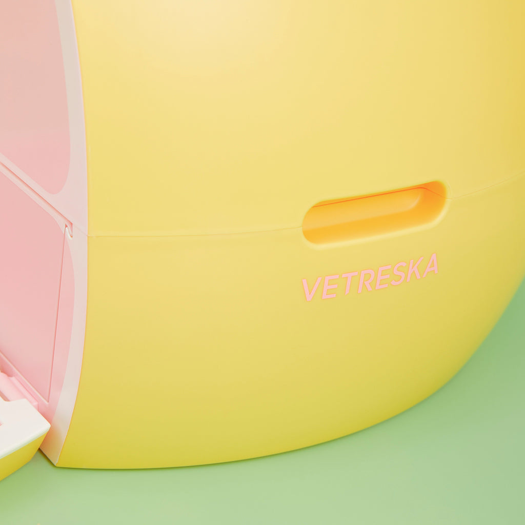 Vetreska Fruity Kitty Kove Litterbox-Grapefruit 西柚猫砂盆