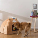 Fukufuku Navy Shiba House Pet Bed 福福小九海军柴犬房