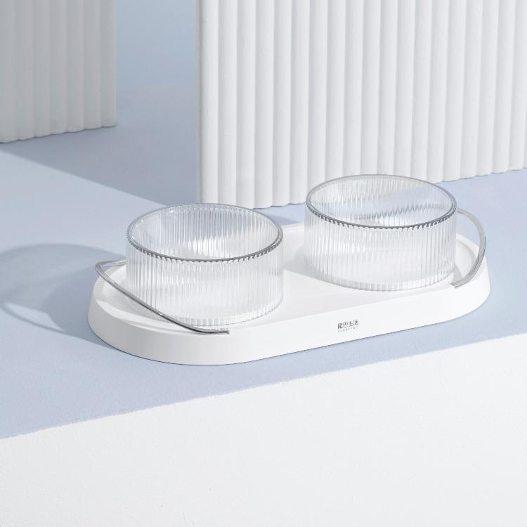 Furrytail Doubowl Cat Kitty Bowls 波波双碗