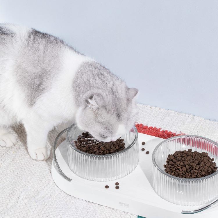 Furrytail Doubowl Cat Kitty Bowls 波波双碗