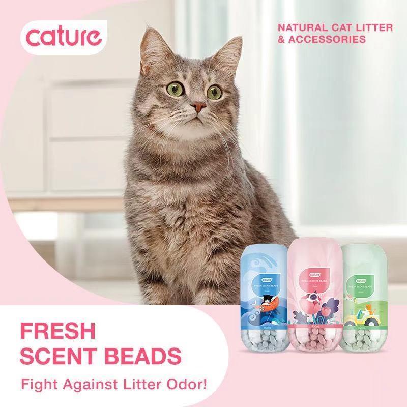Cature Cat Litter Deodorizer - Fresh Scent Beads (Floral/Ocean/Grassy) 猫殿下消臭珠