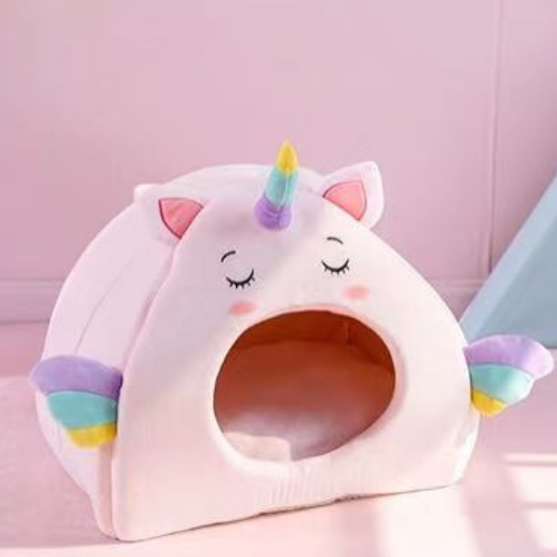 Fukufuku Unicorn House Pet Bed 梦幻独角兽