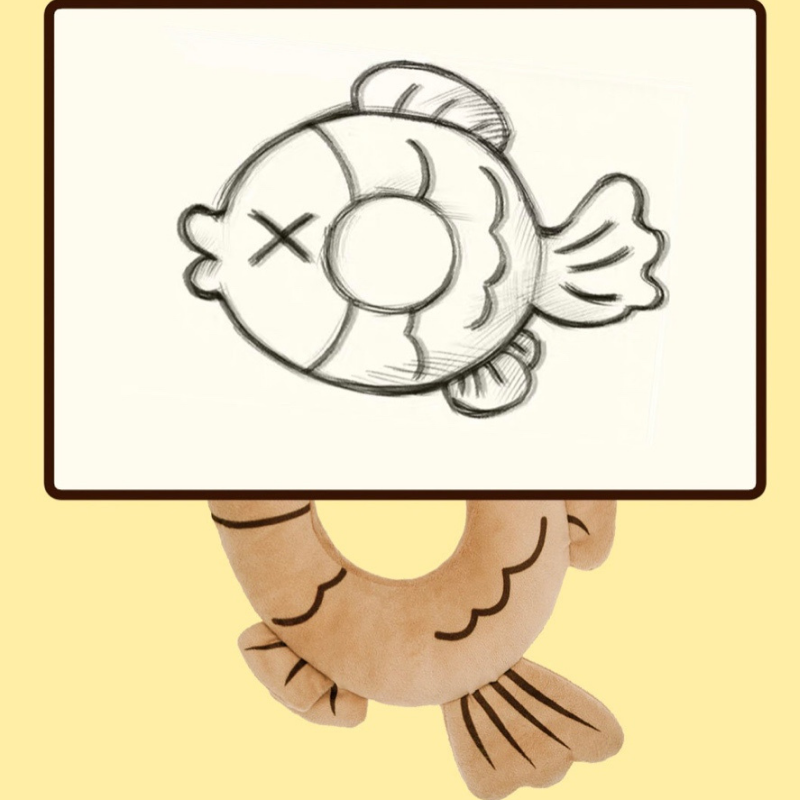 Bigger Fish Taiyaki Elizabeth 鲷鱼烧头套