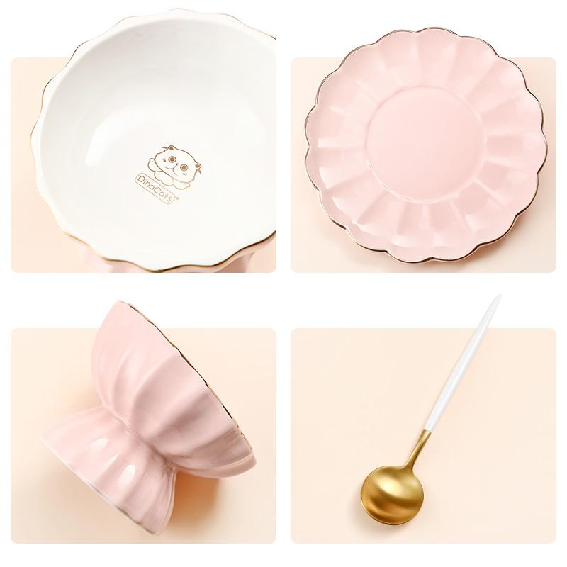 Dina Cats The princess's cutlery Pet Bowls