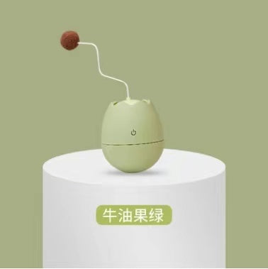 Fun Spinning Egg Shell Cat Toy Automatic Standby 蛋壳自动逗猫神器