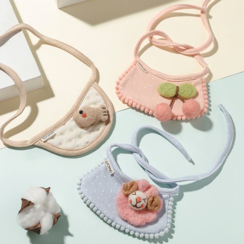 Dina Cats Bib 口水巾小围兜