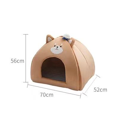 Fukufuku Navy Shiba House Pet Bed 福福小九海军柴犬房