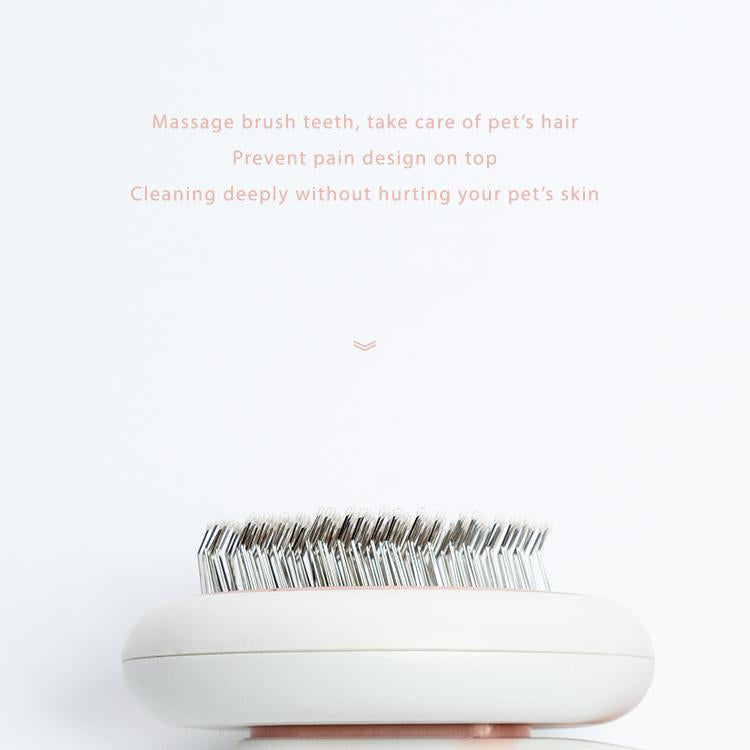 Aiwo Slicker Cat Brush Hollow Handle 艾窝镂空褪毛针梳