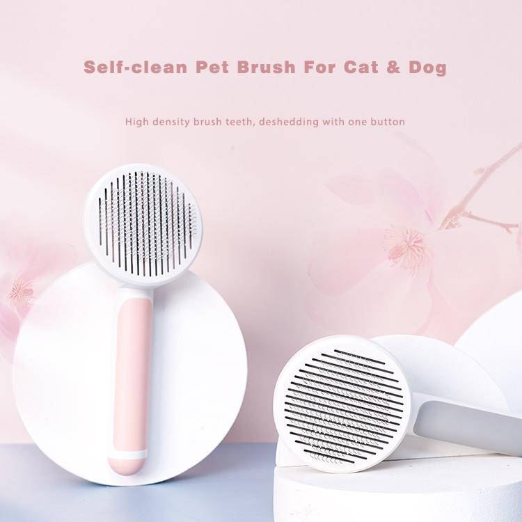 Aiwo Slicker Cat Brush 艾窝圆柄褪毛针梳