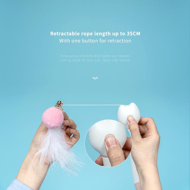 Aiwo multifunctional Cat Teaser 艾窝魔法逗猫棒