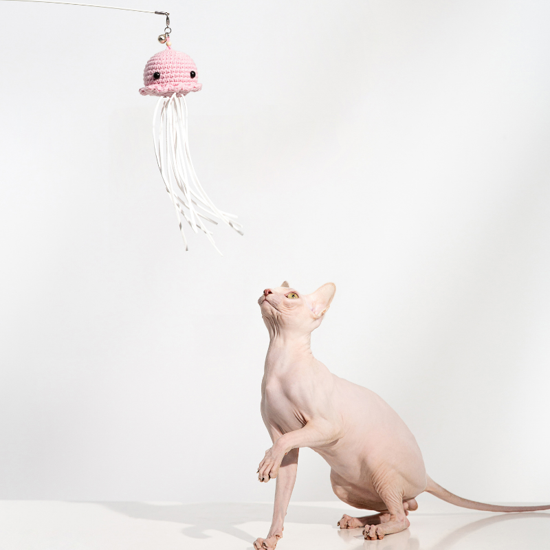 Wulee Jellyfish Tease 水母逗猫棒