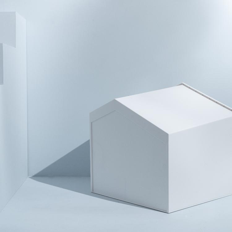 Furrytail XL Semi-Closed Glow House Cat Litter Box with Scoop 小宅猫砂盆