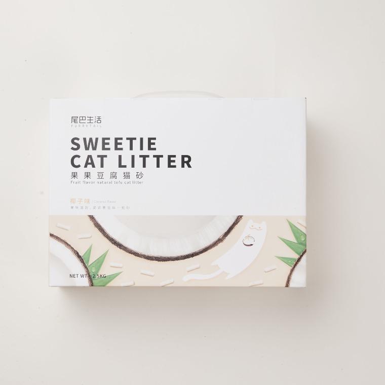 Furrytail Sweetie Tofu Cat Litter 2.5 kg 果果猫砂