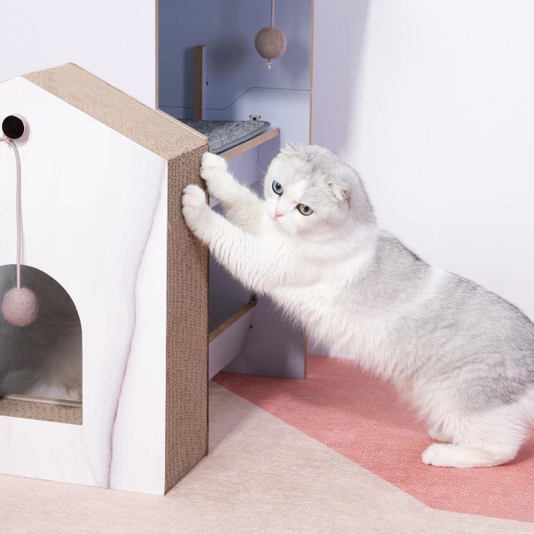 Furrytail Cat Time Cat Scratching Post Tree | Cat Tower 吸猫时间猫爬架