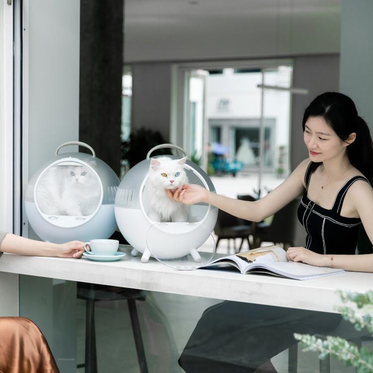 Furrytail Space Capsule Cat Carrier | Cat Capsule Bag| Car Pet Carrier 猫的移动城堡