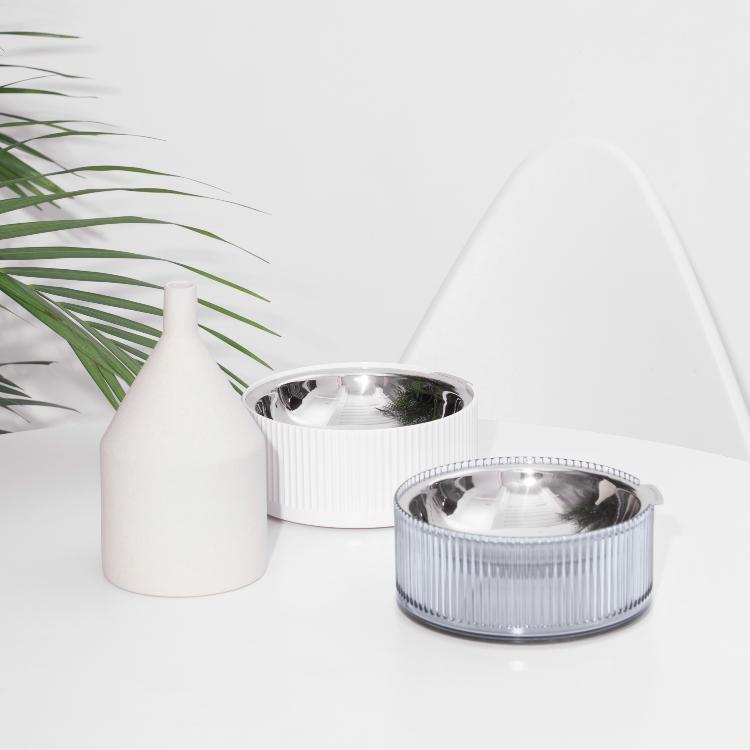 Furrytail Antibacterial Stainless Steel Cat Bowl 波波单碗