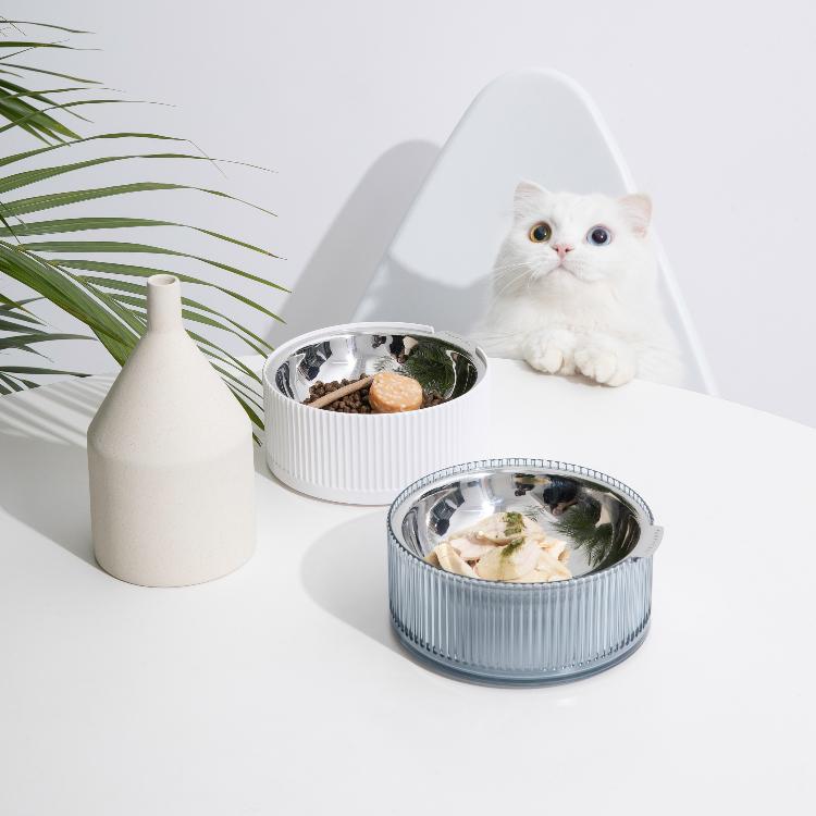 Furrytail Antibacterial Stainless Steel Cat Bowl 波波单碗