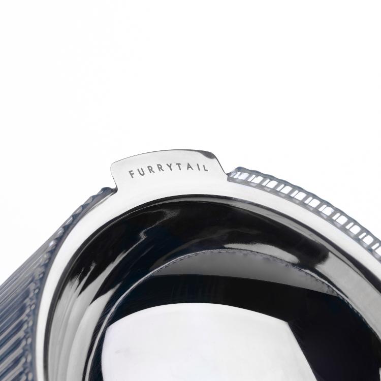 Furrytail Antibacterial Stainless Steel Cat Bowl 波波单碗