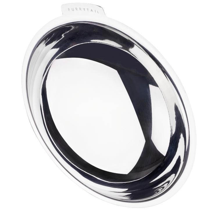 Furrytail Antibacterial Stainless Steel Cat Bowl 波波单碗