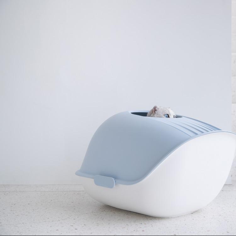 Furrytail Little Whale Cat Litter Box 小鲸猫砂盆 无盖秒变浴缸猫砂盆