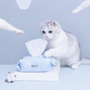Furrytail Cotton Bubble Cat Wipes 80pc Pack 宠物湿巾