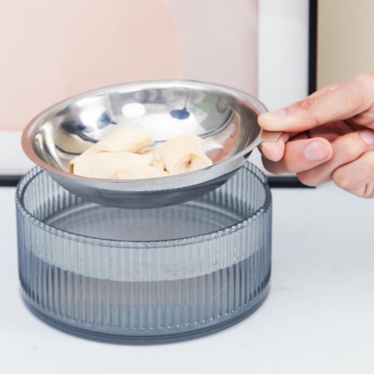 Furrytail Antibacterial Stainless Steel Cat Bowl 波波单碗