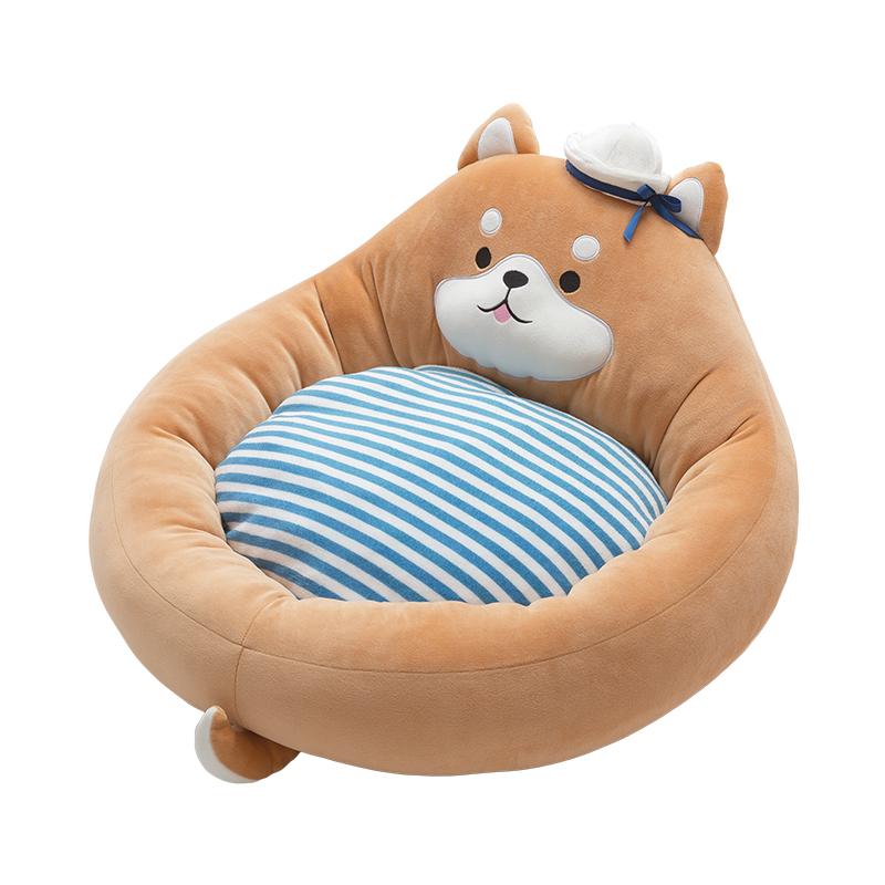 Fukufuku Navy Shiba Boss Bed 福福小九海军柴犬老板窝