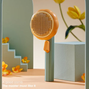 Pumpkin Pet Brush 南瓜针梳 一键褪毛