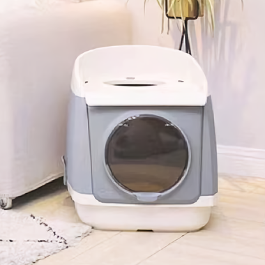 自由舱猫砂盆顶入式