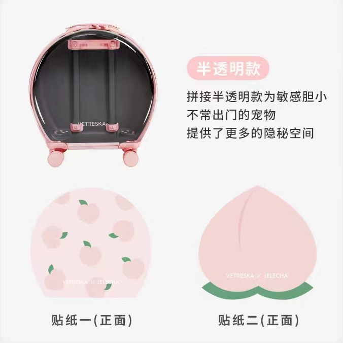 VETRESKA BUBBLE LUGGAGE (PINK) 未卡泡泡箱粉色