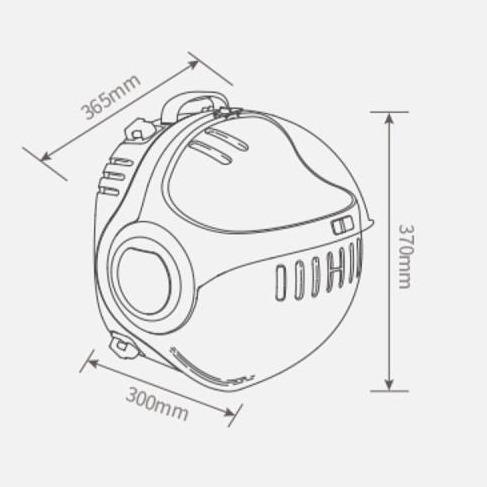 Moboli BackPack (Beige/Pink/Blue) 双肩包