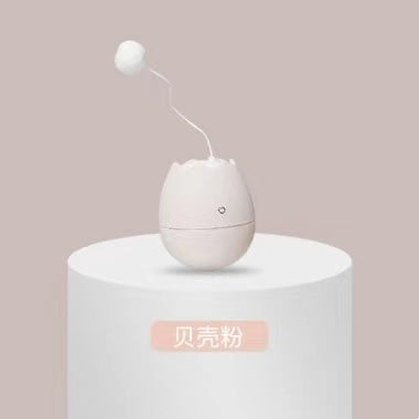 Fun Spinning Egg Shell Cat Toy Automatic Standby 蛋壳自动逗猫神器
