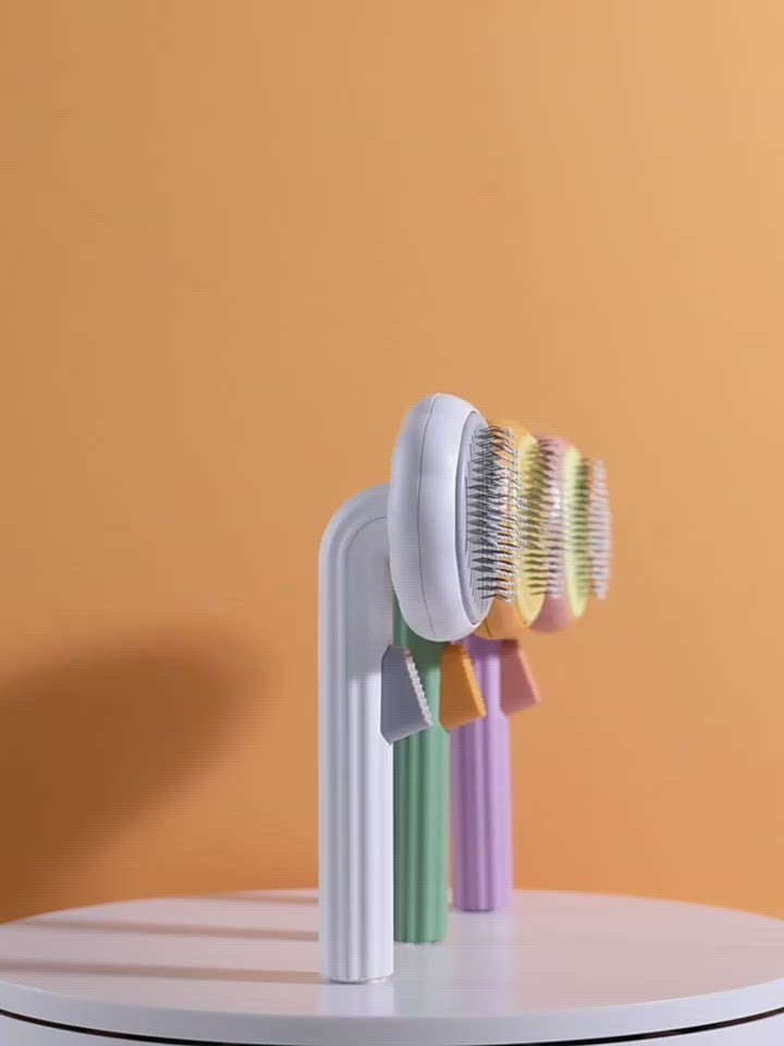 Pumpkin Pet Brush 南瓜针梳 一键褪毛